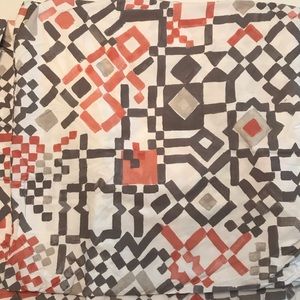 Queen size West Elm duvet cover